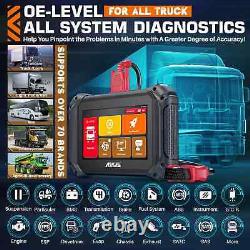 Heavy Duty All Diagnostic OBD2 Tool HGV Truck Lorry Van Bus Tractor V5HD PRO Kit