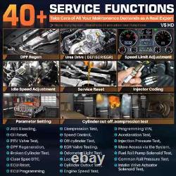 Heavy Duty All Diagnostic OBD2 Tool HGV Truck Lorry Van Bus Tractor V5HD PRO Kit