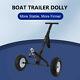 Heavy Duty Boat Trailer Dolly Mover For Caravan Yacht Camper 16 Tire