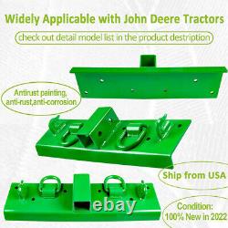 Heavy Duty Bolt on Compact Tractor Grab Hooks 2 Receiver for John Deere 1025R