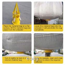 Heavy Duty Bulk Big Bag Spout Dispenser Fertiliser Grain Seed Feed Valve