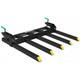 Heavy-duty Clamp-on Debris Forks 48in Bucket 2500lb Skid Steer Tractor Cleanup