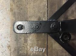 Heavy Duty Compact Tractor tow hitch for Static Caravan 50mm ball Cat 2 linkage