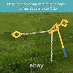 Heavy Duty Farm Fence Strainer, Wire Monkey Cattle Fence