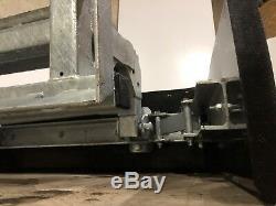 Heavy Duty Galvanised Skid Steer Slurry Yard Scraper Feed Pusher £845 + VAT
