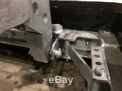 Heavy Duty Galvanised Skid Steer Slurry Yard Scraper Feed Pusher £845 + VAT