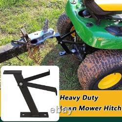 Heavy Duty Garden Tractor Hitch Easy Bolt On Assembly Strong and Reliable