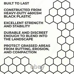 Heavy Duty Grass Protection Mesh Roll 460gsm For Parking & Paths