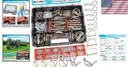 Heavy Duty Hitch Pins for Tractor & Trailer 202Pcs