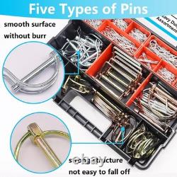 Heavy Duty Hitch Pins for Tractor & Trailer 202Pcs