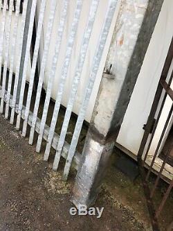 Heavy Duty Industrial Galvanised Gate 12ft Long With 2x 9ft Posts