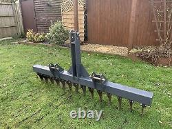 Heavy Duty Landscaping Grader Rake Compact Tractor Three Point Linkage 6ft