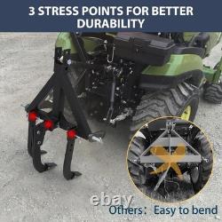 Heavy Duty Middle Buster, 3-Point Quick Hitch Tractors Plow for CAT 0 & 1, UK