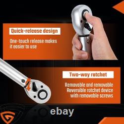 Heavy Duty Ratcheting Wrench 3/4 Drive Fits Caravan Tractor Maintenance Tool