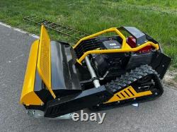 Heavy Duty Remote Controlled Tracked Flail Mower 16HP Loncin Engine