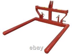Heavy Duty Round Bale Arms Width Adjustable 3 Point Linkage/Euro 8 CE Approved