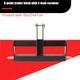 Heavy Duty Steel 3 Point 2 Receiver Hitch Drawbar Weight Bracket Cat 1 Tractor