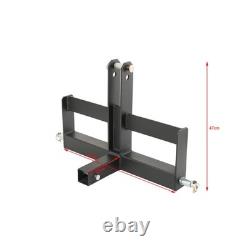 Heavy Duty Steel 3 Point 2 Receiver Hitch Drawbar Weight Bracket Cat 1 Tractor