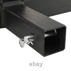 Heavy Duty Steel 3 Point 2 Receiver Hitch Drawbar Weight Bracket Cat 1 Tractor