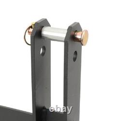 Heavy Duty Steel 3 Point 2 Receiver Hitch Drawbar Weight Bracket Cat 1 Tractor