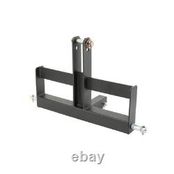 Heavy Duty Steel 3 Point 2 Receiver Hitch Drawbar Weight Bracket Cat 1 Tractor