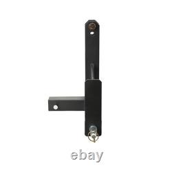 Heavy Duty Steel 3 Point 2 Receiver Hitch Drawbar Weight Bracket Cat 1 Tractor