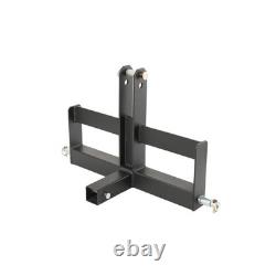 Heavy Duty Steel 3 Point 2 Receiver Hitch Drawbar Weight Bracket Cat 1 Tractor