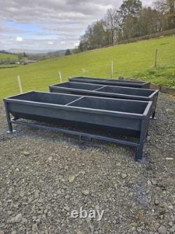 Heavy Duty Steel Cattle Feed Trough Large £375+VAT