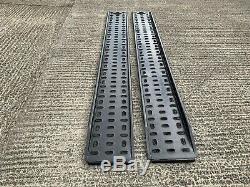 Heavy Duty Steel Loading Ramps Recovery Tractors / Lorry / Mini Digger Trailer