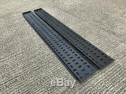 Heavy Duty Steel Loading Ramps Recovery Tractors / Lorry / Mini Digger Trailer