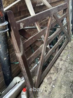 Heavy Duty Timber Field Gate 2100mm Long X 1200mm High