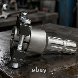 Heavy-Duty Tractor Power Takeout Shaft Conversion Adapter Mechanically Clamped