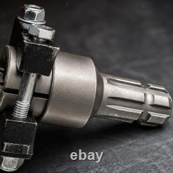 Heavy-Duty Tractor Power Takeout Shaft Conversion Adapter Mechanically Clamped