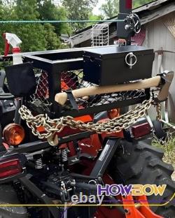 Heavy Duty Tractor Tool Box, Universal Tractor Basket with Tray Accessories