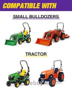 Heavy Duty Tractor Tool Box, Universal Tractor Basket with Tray Accessories