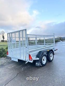 Heavy Duty Trailer 8x5 Brand New, Braked, with rear ramp Heavy Duty GVW 2700KG