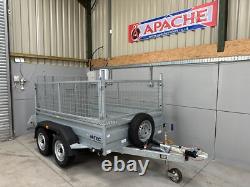 Heavy Duty Trailer 8x5 Brand New, Braked, with rear ramp Heavy Duty GVW 2700KG