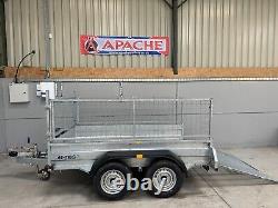 Heavy Duty Trailer 8x5 Brand New, Braked, with rear ramp Heavy Duty GVW 2700KG