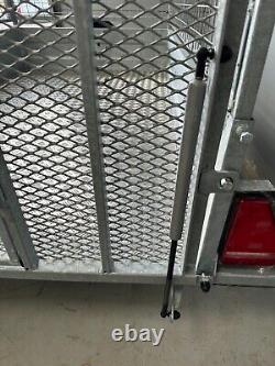 Heavy Duty Trailer 8x5 Brand New, Braked, with rear ramp Heavy Duty GVW 2700KG