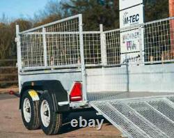 Heavy Duty Trailer 8x5 Brand New, Braked, with rear ramp Heavy Duty GVW 2700KG