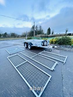 Heavy Duty Trailer 8x5 Brand New, Braked, with rear ramp Heavy Duty GVW 2700KG