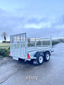 Heavy Duty Trailer 8x5 Brand New, Braked, with rear ramp Heavy Duty GVW 2700KG