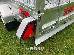 Heavy Duty Trailer Brand New Fully Galvanised Apache Trailers 8x5 Cage & Ramp