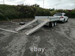 Heavy Duty Trailer Loading Ramps For Plants Tractor Digger Forklift And Etc