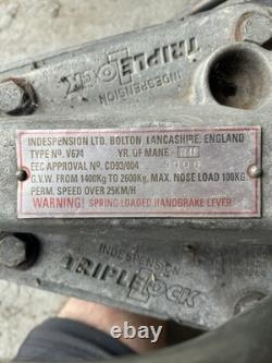 Heavy Duty Twin Axle Braked Trailer