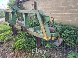 Heavy Duty Twin Leg Tramline Buster with depth wheels