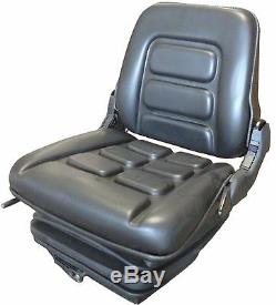 Heavy Duty Universal Suspension Seat with Folding Backrest FORKLIFT/DUMPER/TRACTOR