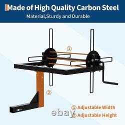 Heavy Duty Wire Unroller Fence Stretcher for Tractor ATV UTV 2 Hitch