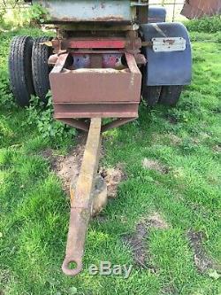 Heavy duty low loader plant trailer