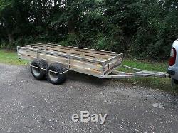 Heavy duty off road trailer. Suit Compact Tractor or Quad